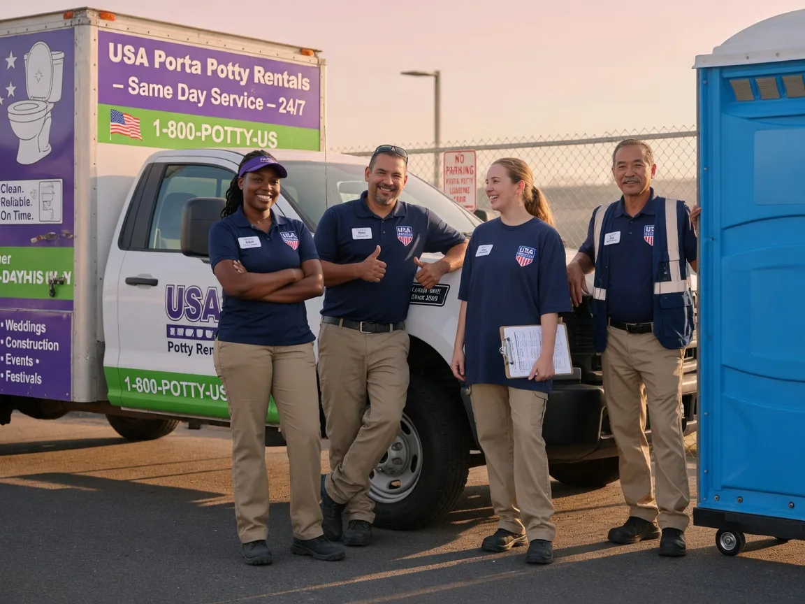 Porta Potty Rental company in Kaweah, CA